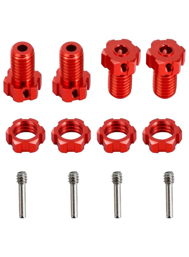POLANTA Aluminum RC 17mm Wheel Hex Hub Nut Compatible with Traxxas E-Revo Revo 3.3 E-Maxx Summit Slayer Pro 4X4 1/10 RC Monster Truck - Image 1